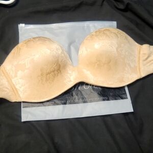 Nude Strapless Bra - EUC